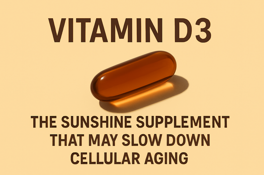 Vitamin D3: The Sunshine Supplement That May Slow Down Cellular Aging